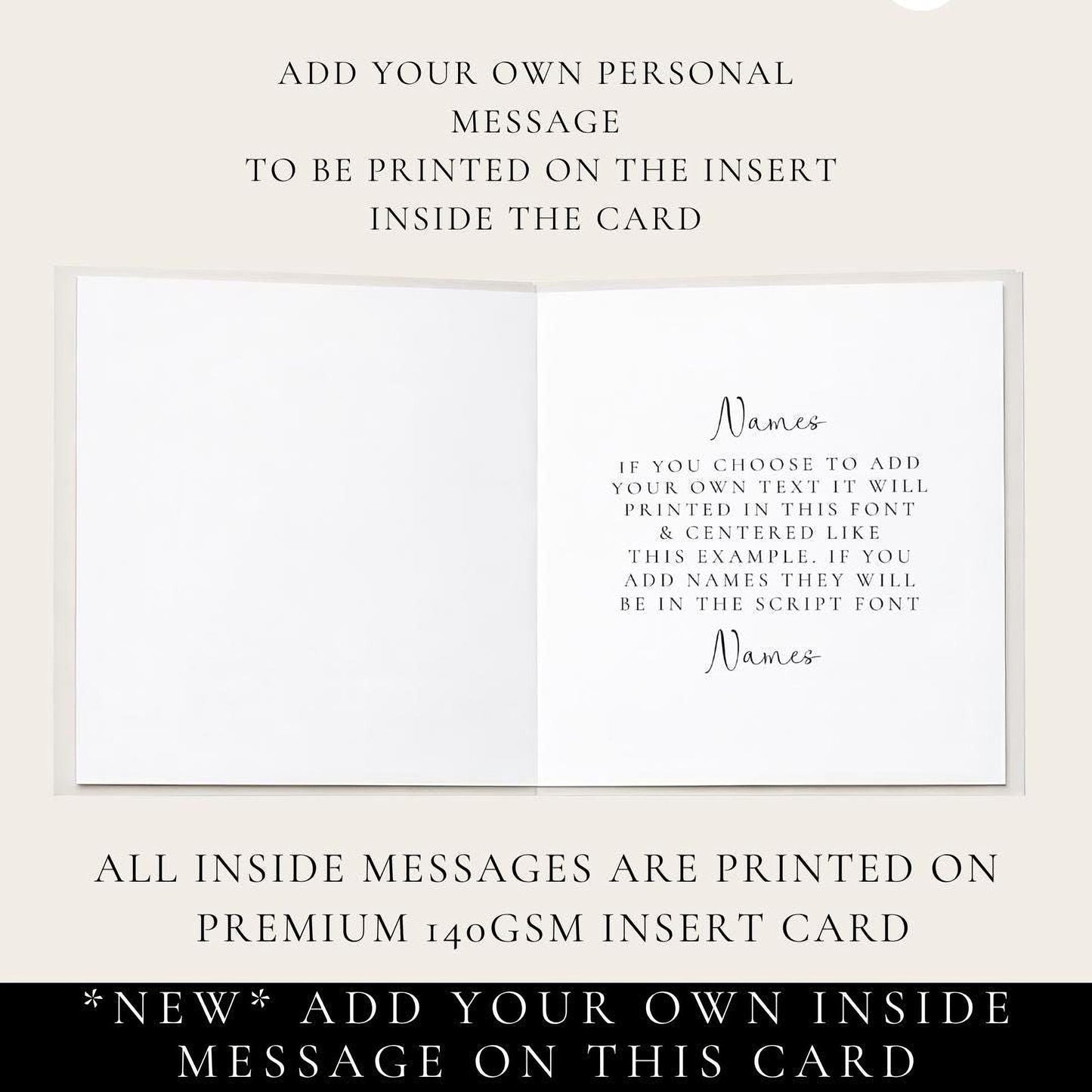 Wedding Anniversary Card Floral Design: Elegant Couple Keepsake
