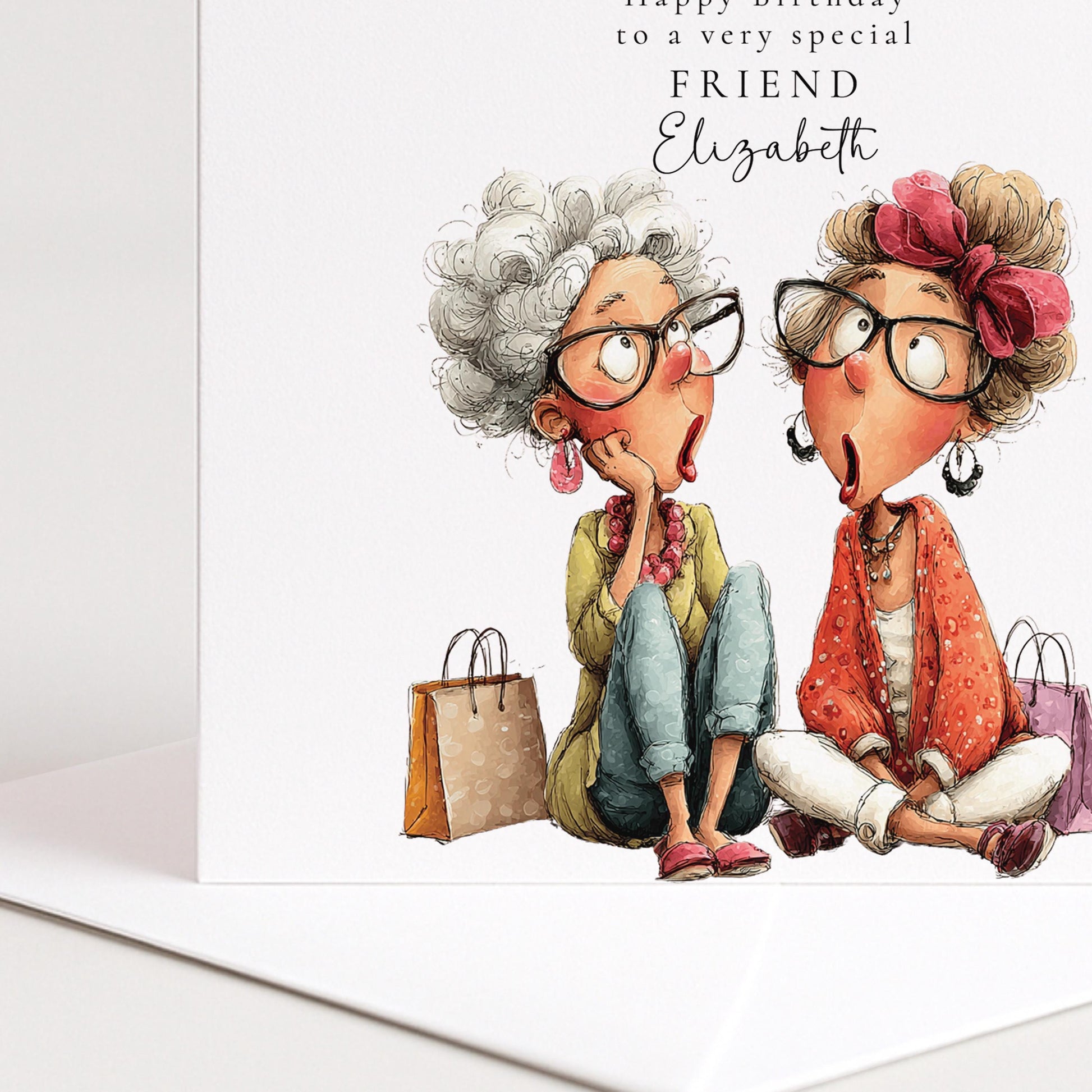 Funny Friend Birthday Card - We Don't Judge
