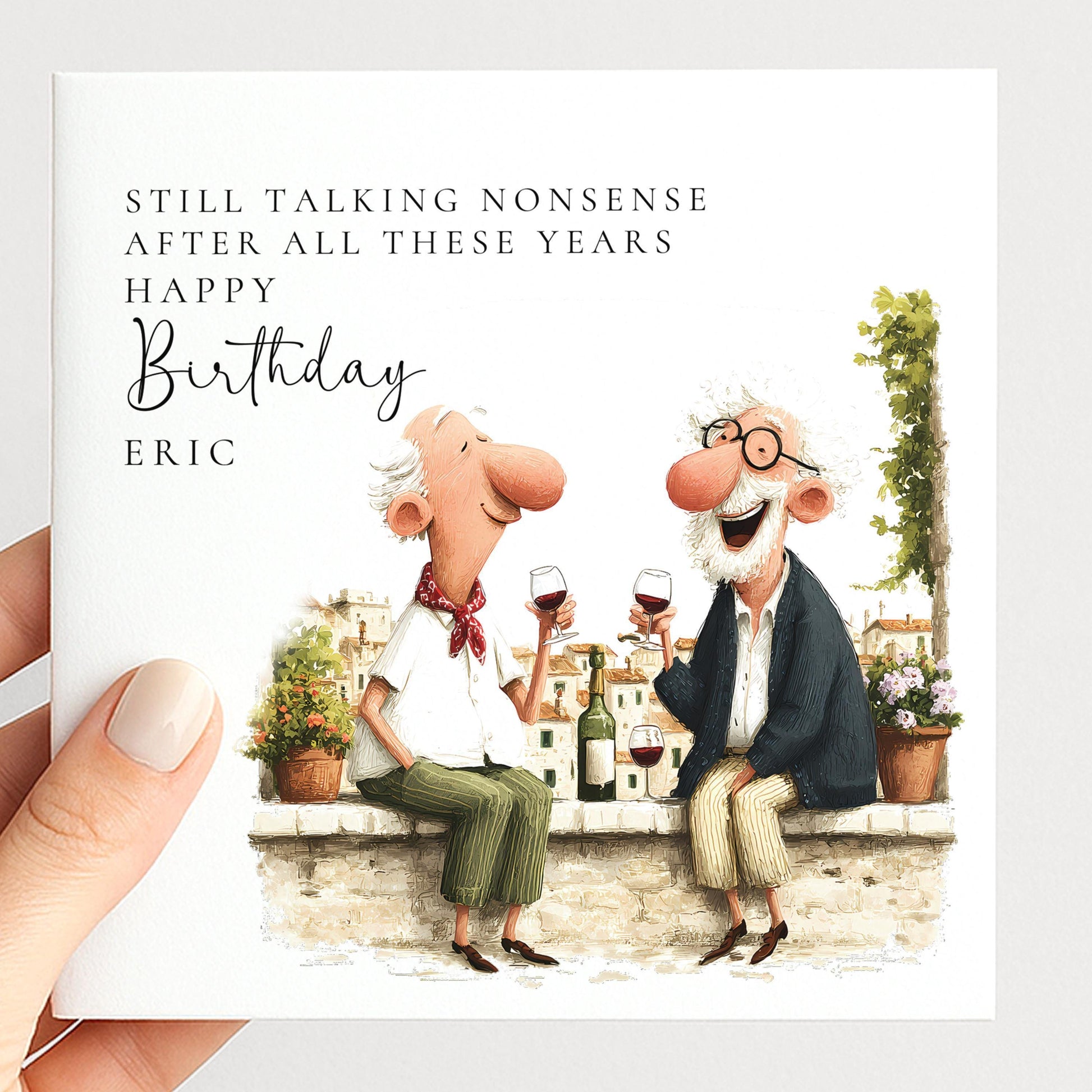 Funny Birthday Card Friend