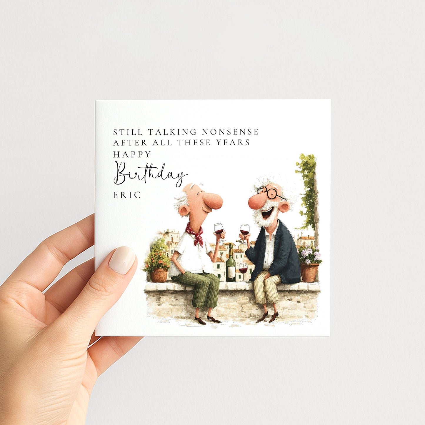 Funny Birthday Card Friend