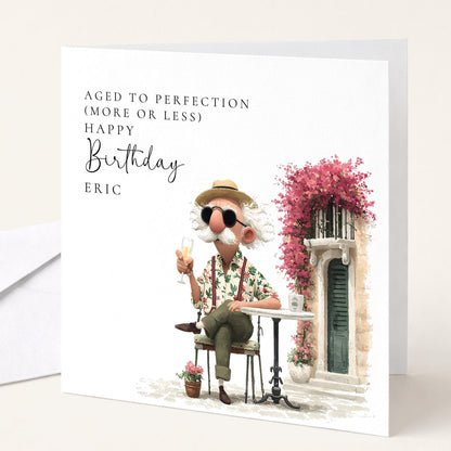 Funny Birthday Card for Him
