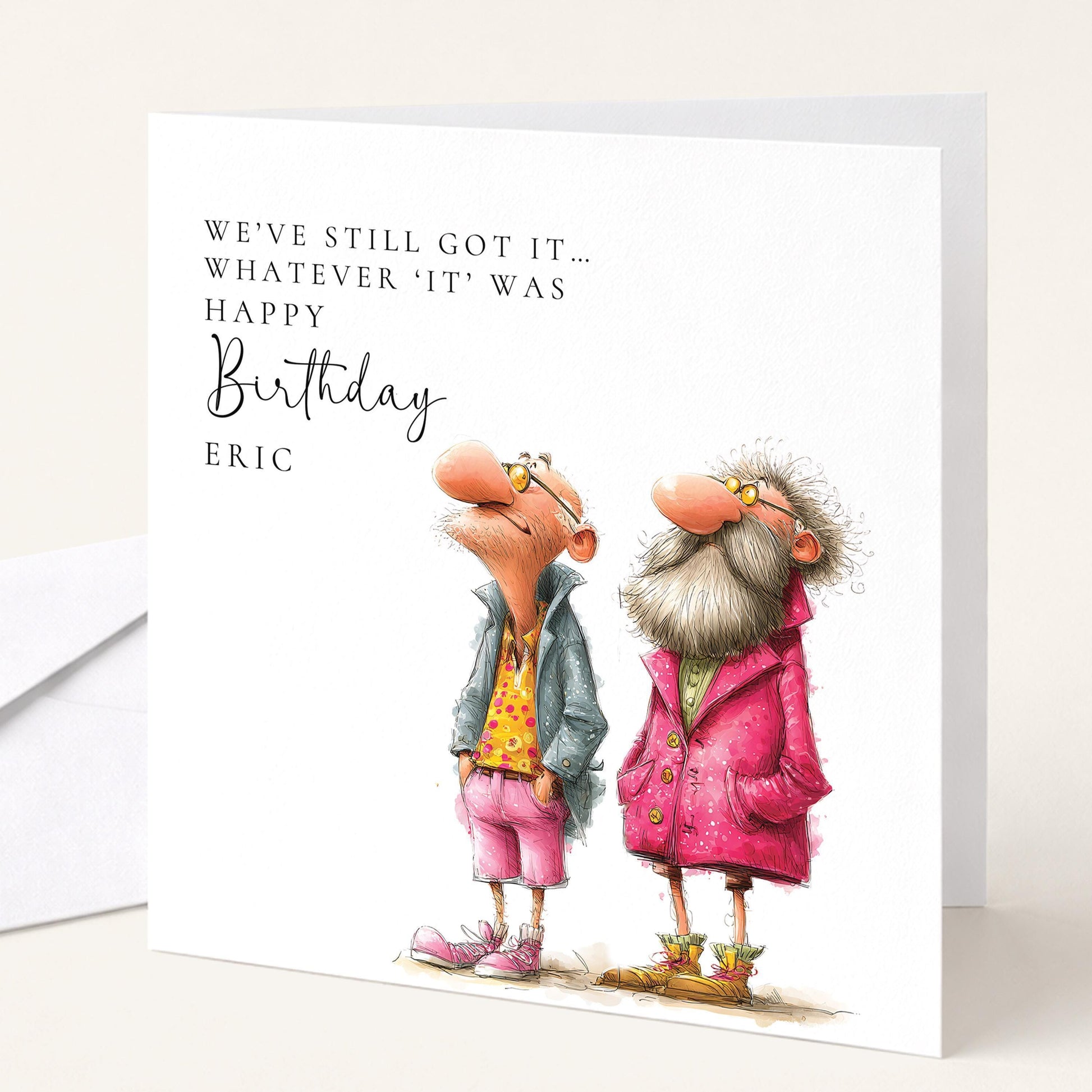 Funny Birthday Card for Him