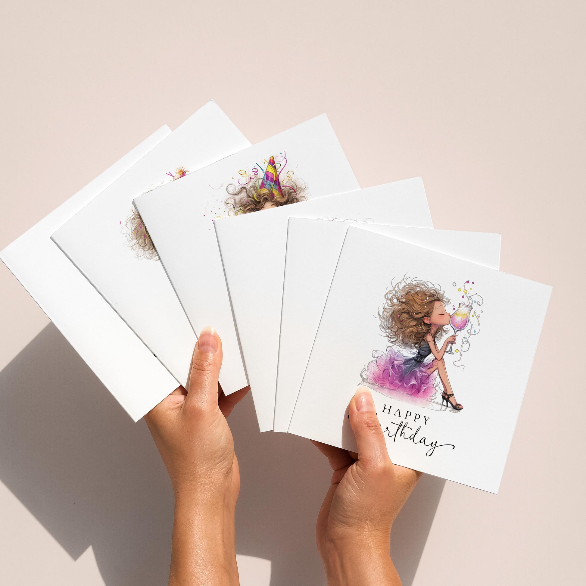 Funny Women Birthday Card Pack