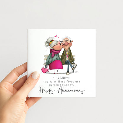Funny Anniversary Card For Wife