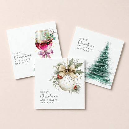 Elegant Christmas Card Pack