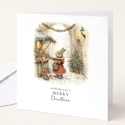 Christmas Card Pack of 6, Whimsical Animal Scenes, Assorted Christmas Cards, No Personalisation WhimsiLilley