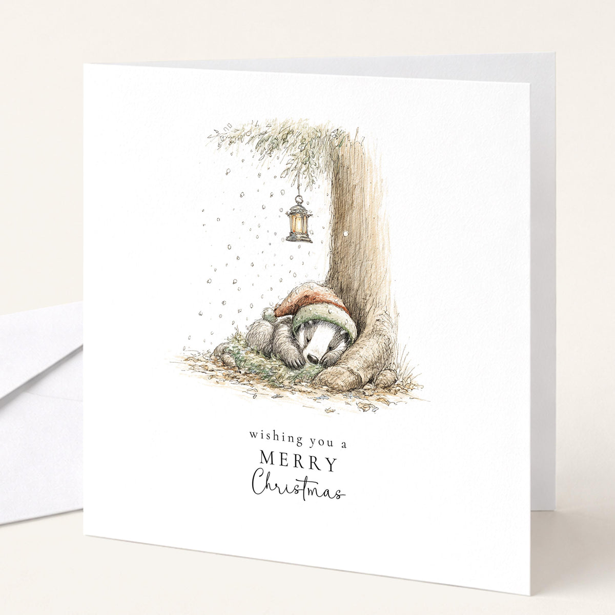 Christmas Card Pack of 6, Woodland Animal Scenes, Assorted Christmas Cards, No Personalisation WhimsiLilley