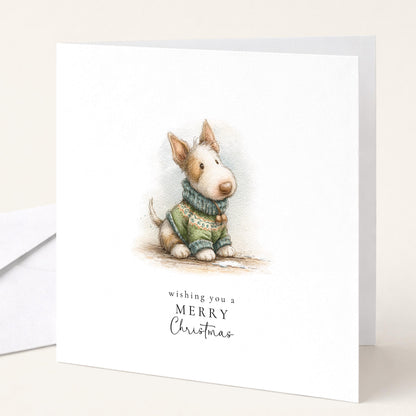 Christmas Card Pack of 6, Cute Dogs in Jumpers Designs, Assorted Christmas Cards, No Personalisation WhimsiLilley
