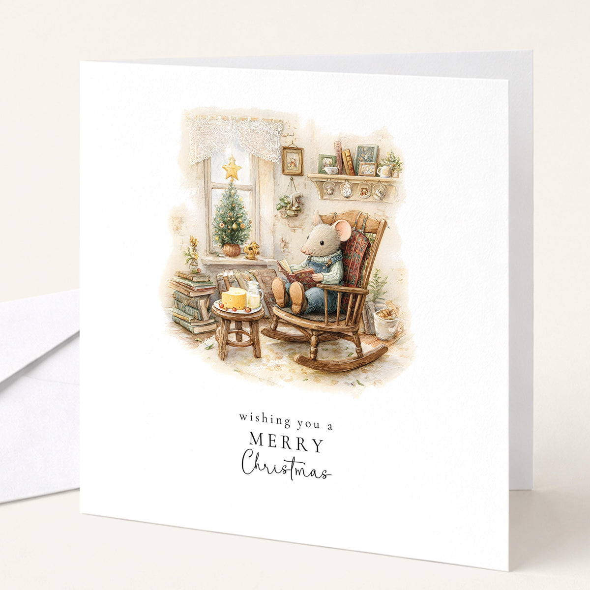 Christmas Card Pack of 6, Whimsical Animal Scenes, Assorted Christmas Cards, No Personalisation WhimsiLilley