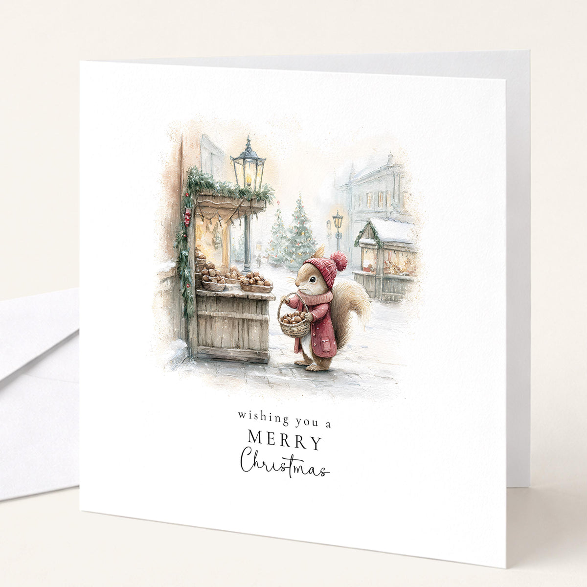 Christmas Card Pack of 6, Whimsical Animal Scenes, Assorted Christmas Cards, No Personalisation WhimsiLilley