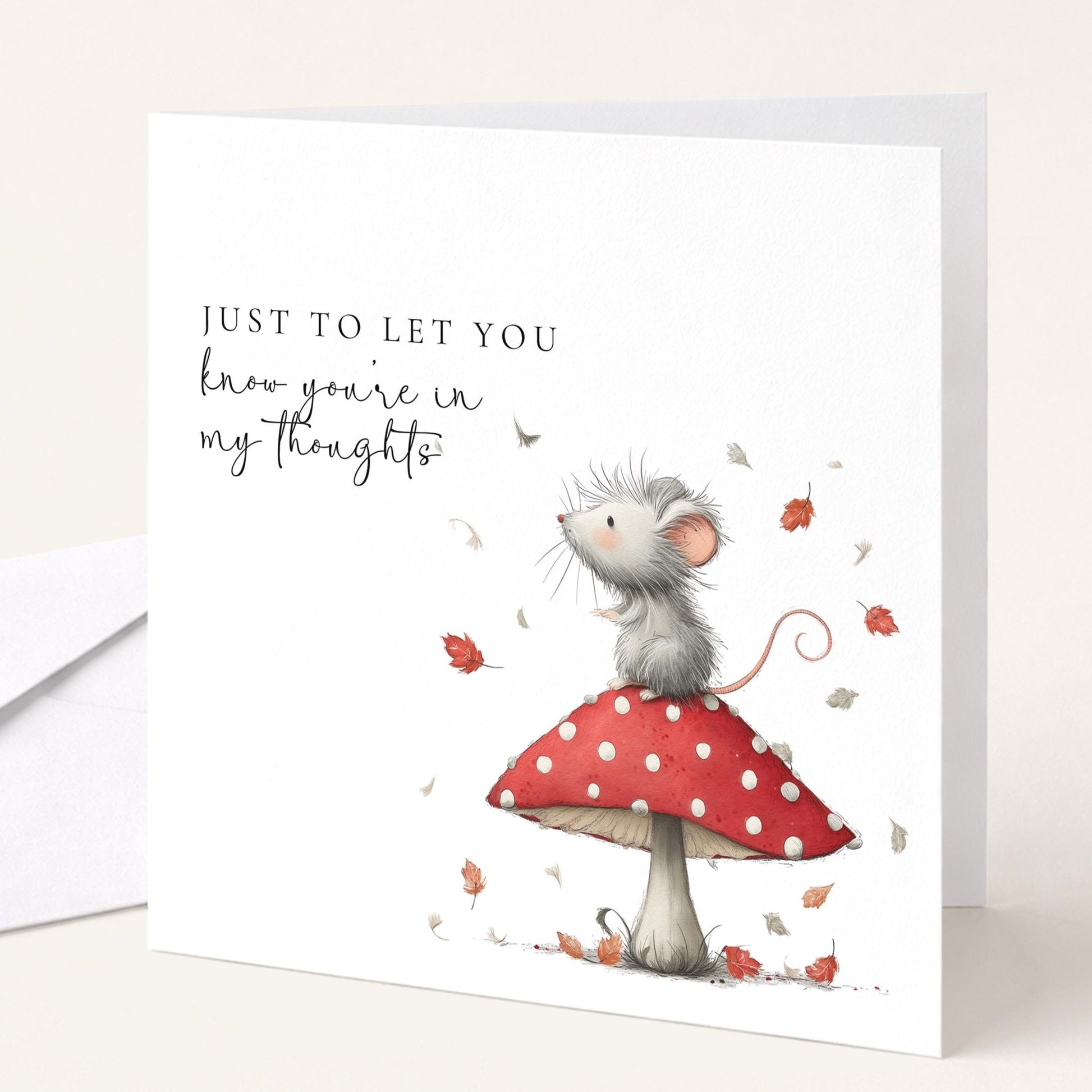 Thinking of You Card - Whimsi Lilley