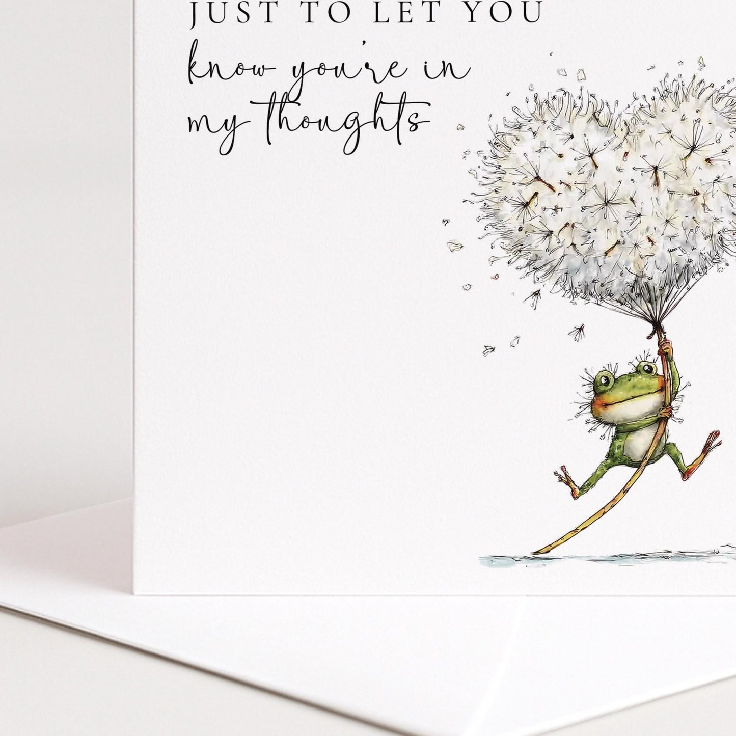 Thinking Of You Card – Comfort Greeting Card - Whimsi Lilley