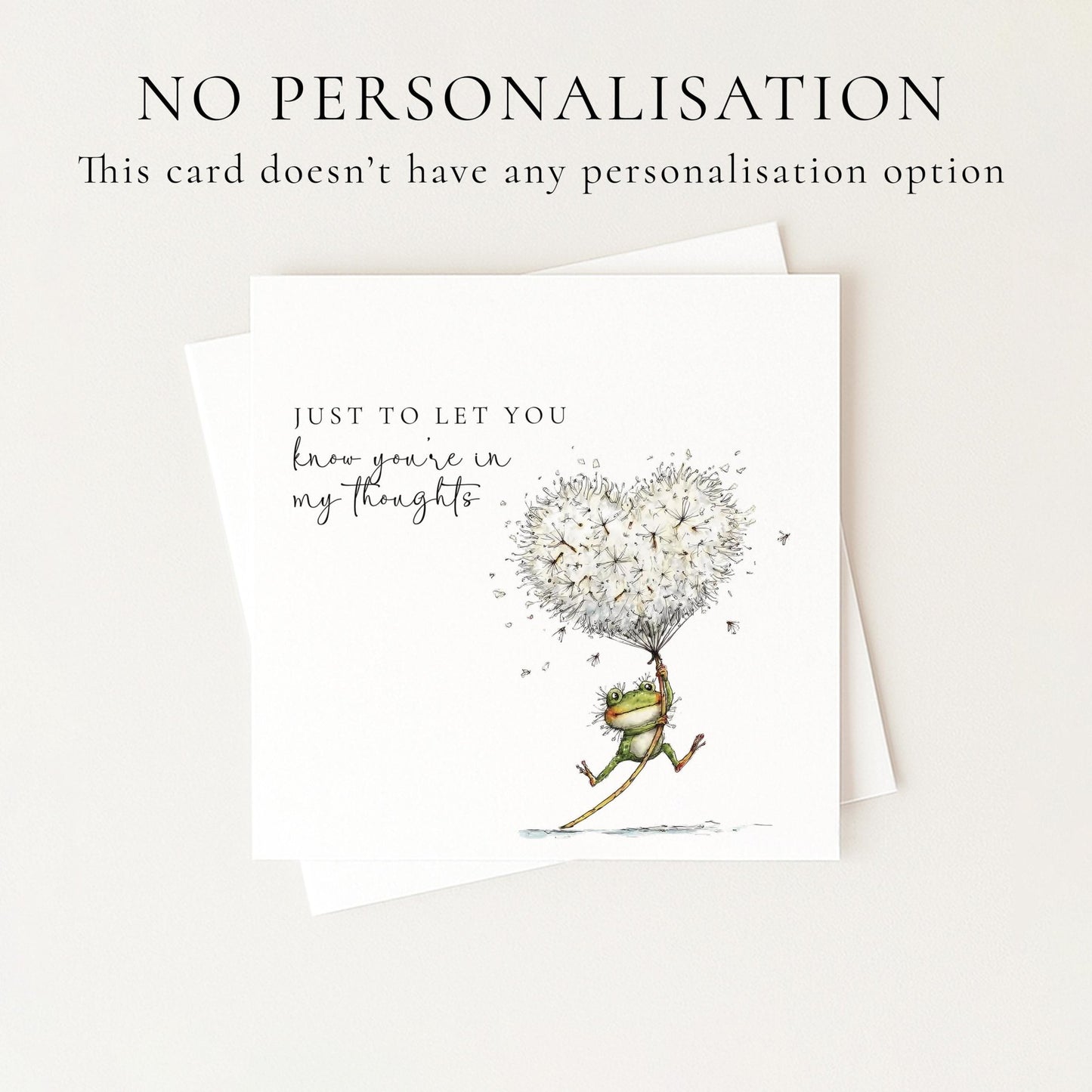 Thinking Of You Card – Comfort Greeting Card - Whimsi Lilley