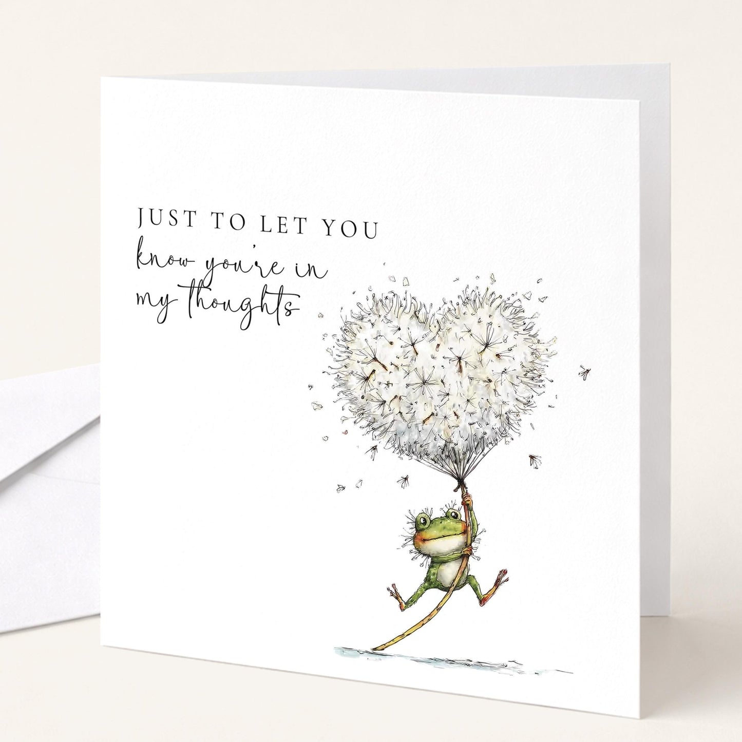 Thinking Of You Card – Comfort Greeting Card - Whimsi Lilley
