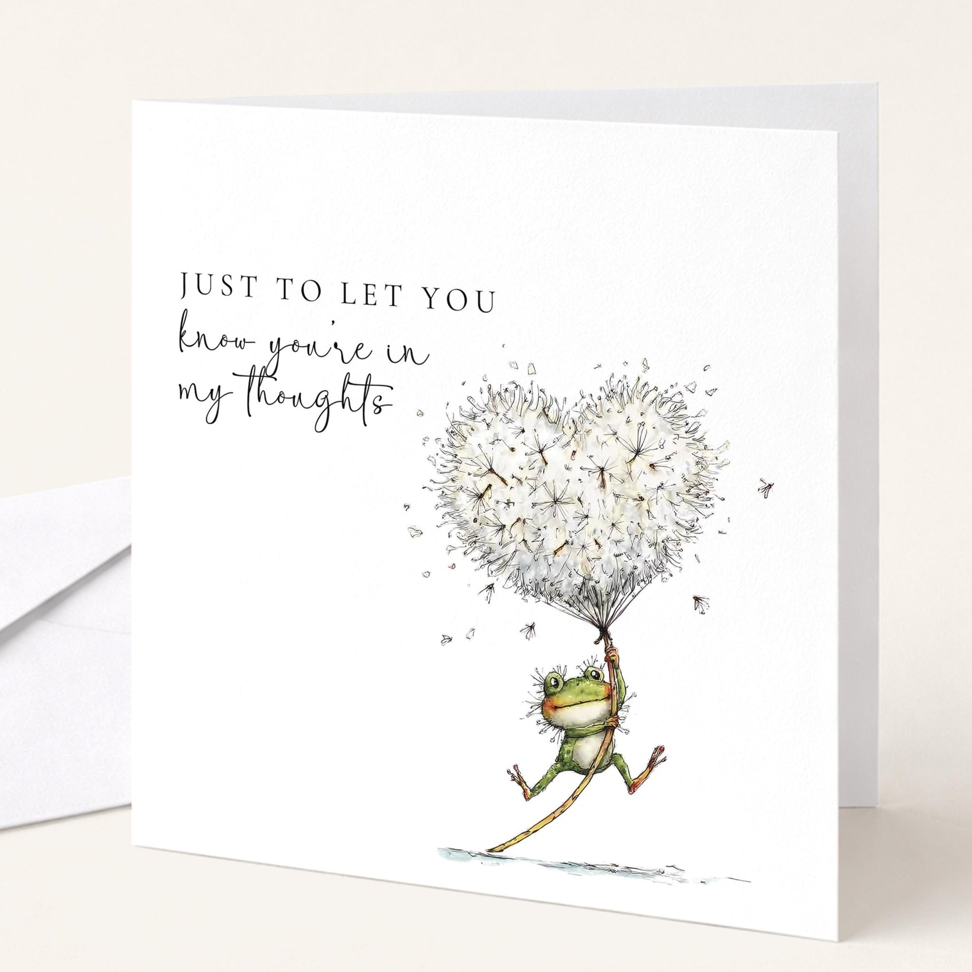 Thinking Of You Card – Comfort Greeting Card - Whimsi Lilley