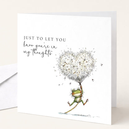 Thinking Of You Card – Comfort Greeting Card - Whimsi Lilley